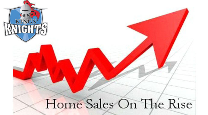 Home sales graphic
